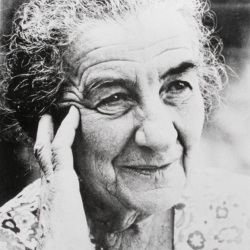 1970 - גולדה מאיר, ראש ממשלת ישראל, דיוקן 