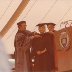 1976 - הענקת תואר כבוד לגולדה מאיר, ווסלי קולג', ארה"ב 